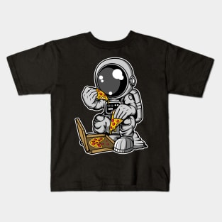 Astronaut Pizza Kids T-Shirt